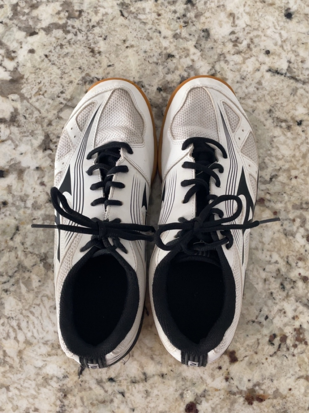 White and Black Women's Sneakers